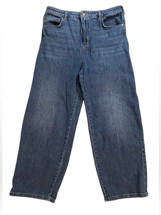 Pilcro Denim - Anthropologie Pilcro Jeans Women’s 31 Ultra High Rise Crop Blue Denim Cropped
